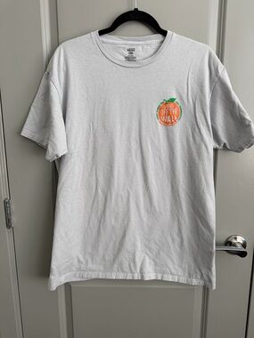 Vans Grey Tee with Orange Graphic